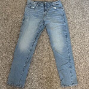 American Eagle Outfitters Light Blue Denim Airflex Jeans